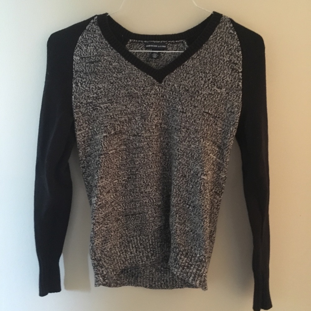 Grey and Black Sweater